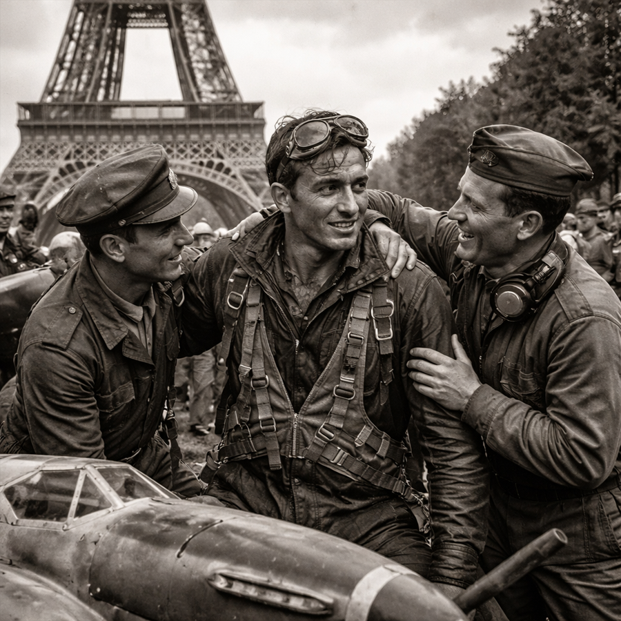 “There Is No Room!” Paris Officials Swore It Was Impossible—Until a Daring Pilot Vanished After Flying Through the Eiffel Tower’s Iron Heart at Dawn