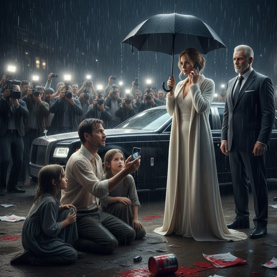 “He Mocked Her in the Rain—Then One Call Turned His Empire Into Ash”