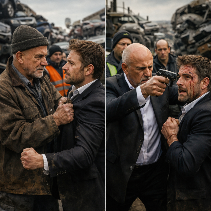 “The One-Legged Girl Who Sat at His Table—And Turned a Private Deal Into a Public Reckoning”