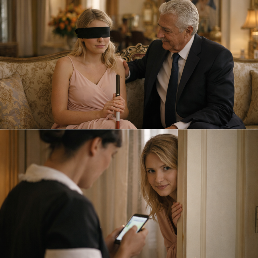 A Millionaire Raised His “Blind” Daughter in Total Darkness—Until a Quiet Maid Spotted One Impossible Detail, Followed a Forbidden Trail, and Uncovered the Secret Someone Paid to Keep Buried