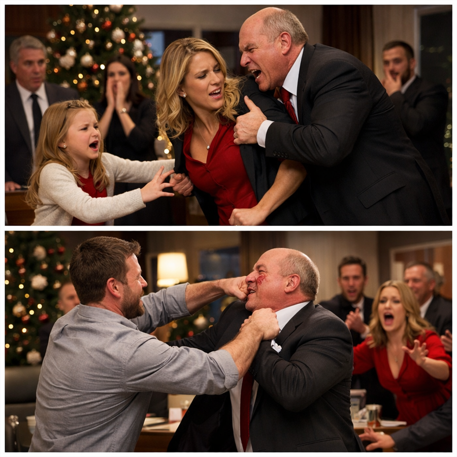 On Christmas Eve, a Little Girl “Offered” Her Mom to a Lonely CEO—Then the Tower Went Dark and Someone Came to Finish the Job