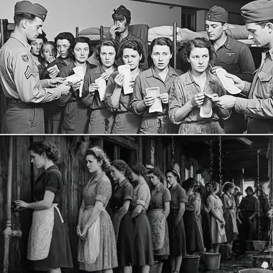 “They Didn’t Know What It Was” — German Women POWs Shocked by Their First Period Products