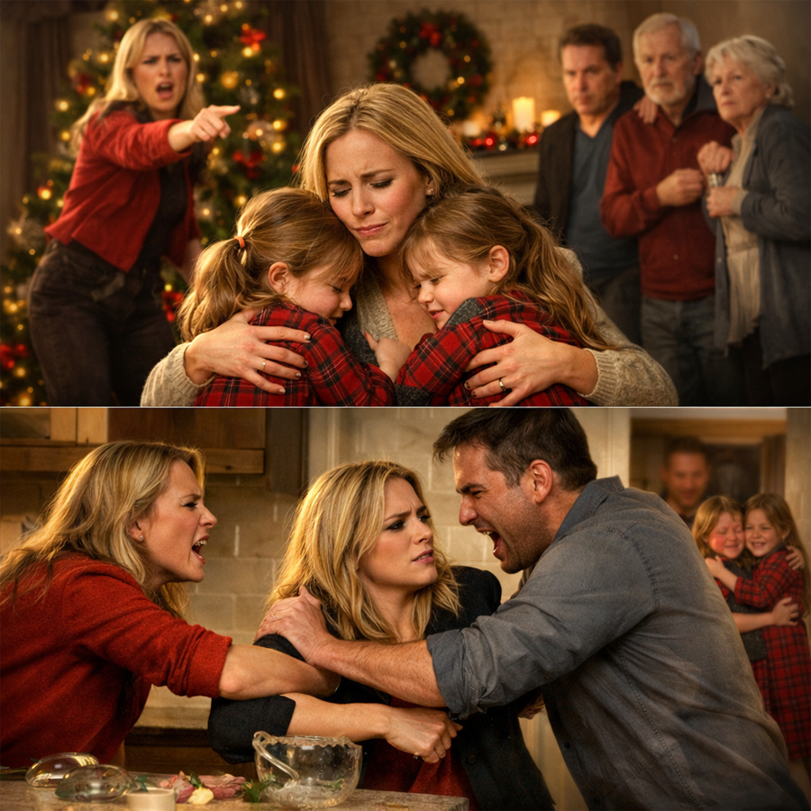 Rejected on Christmas Eve… Until Two Twins Asked, “Will You Be Our Mom?” — Then the Wrong Men Came Knocking