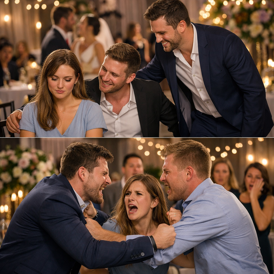 They Sat Me Alone to Humiliate Me—Then a Stranger Whispered, “Smile. Act Like You’re With Me… Before They Notice.”