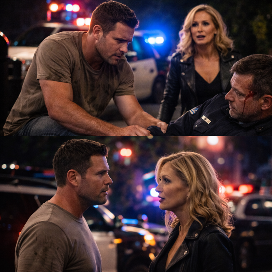 He Pulled Over to Help a Stranded Officer—Then He Saw the Face He’d Spent Years Trying to Forget