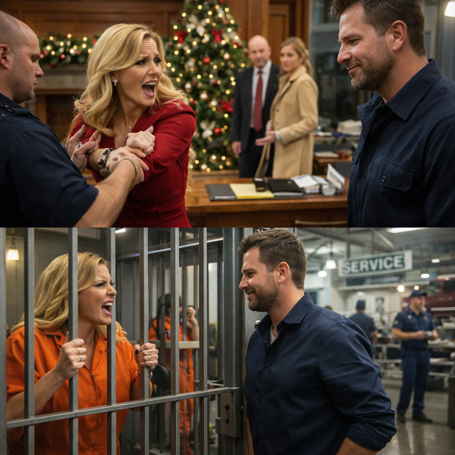 She Fired Him on Christmas—Then He Came Back Owning the Shop… and the Handcuffs Were for Her