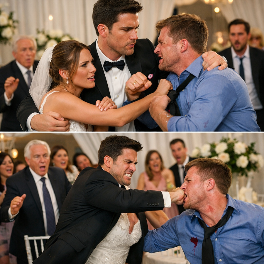 Left at the Altar—Until Her Billionaire Boss Whispered, “Smile… Pretend I’m the Groom”