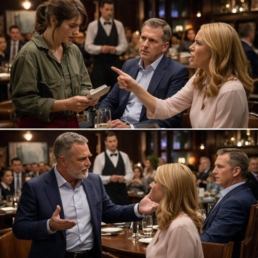 They Mocked Her as “Too Poor” for an Upscale Restaurant—Until a Quiet Man in a Simple Suit Stood Up, Called Her by Name, and Revealed He Was the Millionaire Boss Everyone Answered To