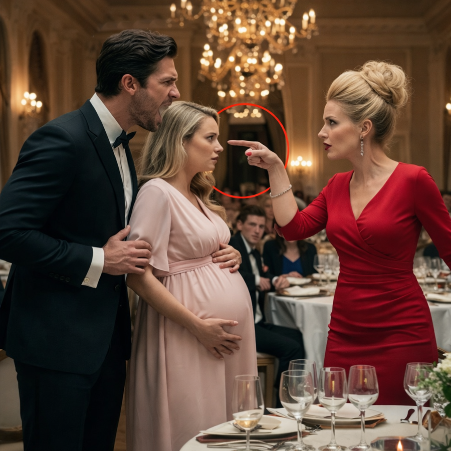 His Wealthy Ex Would Not Stop Mocking His Pregnant Wife At A Formal Banquet, Smiling As Guests Watched In Discomfort, Until One Calm Decision From The Man She Underestimated Instantly Changed The Room, Freezing Conversations, Exposing Hidden Power, And Turning Arrogance Into Silence, Leaving Everyone Present Questioning What They Had Just Witnessed And Realizing Too Late That Respect Is Not Measured By Money But By What You Defend When It Matters Most