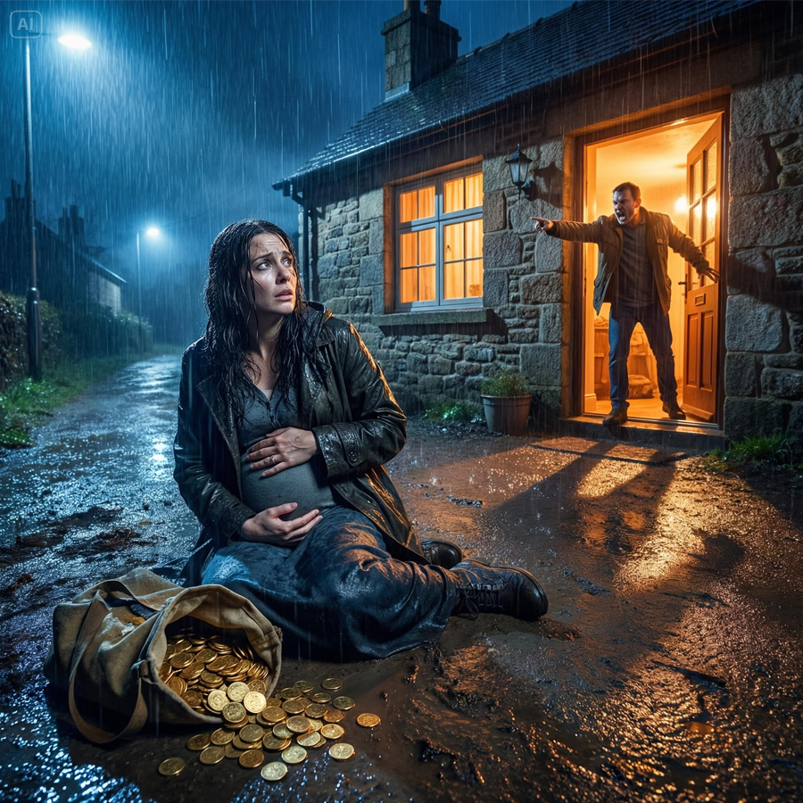 He Cast Her Out Into The Storm, Calling His Pregnant Wife Worthless, Never Knowing She Was The Hidden Heir To A Trillionaire Dynasty, A Secret That Would Detonate A Marriage, Expose Power, Rewrite Fate, And Turn One Cruel Night Into A Global Scandal That Nobody Saw Coming After Silence Shattered Lies Collapsed Fortunes Shifted Loyalties Burned Truth Rose Slowly Relentlessly Shockingly Forever Changing Everyone Involved Across Continents Overnight