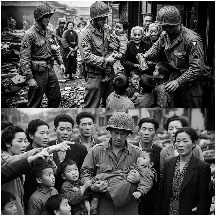 Japanese Civilians Were Taught To Fear U.S. Troops As Monsters Until One Shocking Series Of Merciful Acts Rewrote Everything After World War Two A Hidden Story Of Terror Relief And Unexpected Kindness Where Mothers Children And Elders Discovered The Enemy They Dreaded Was Not What They Had Been Promised Changing Memories Beliefs And Lives Forever In A Nation Standing At The Edge Of Collapse And Hope