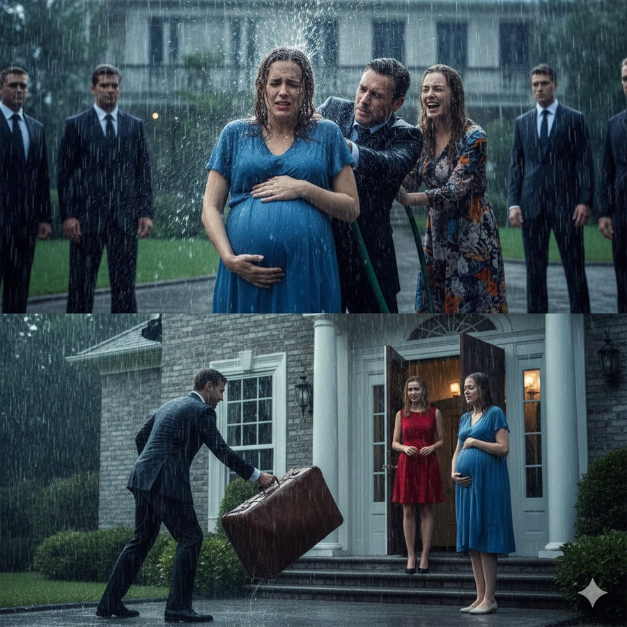 The Trillionaire’s Ghost: Why a “Penniless” Wife’s Single Phone Call in the Pouring Rain Just Obliterated Her Husband’s Entire World