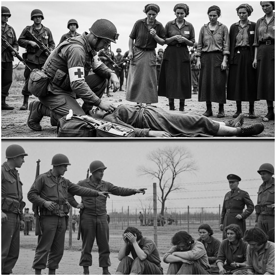 German Female Prisoners of War Pleaded for Medical Help, Never Expecting What U.S. Soldiers Did Next, a Shocking Wartime Encounter That Defied Rumors, Reversed Fear Into Relief, Exposed Forgotten Humanity on the Battlefield, and Turned a Desperate Moment Into a Powerful Lesson About Compassion, Duty, and Moral Choice That History Rarely Tells but Changes How We Remember the War Forever