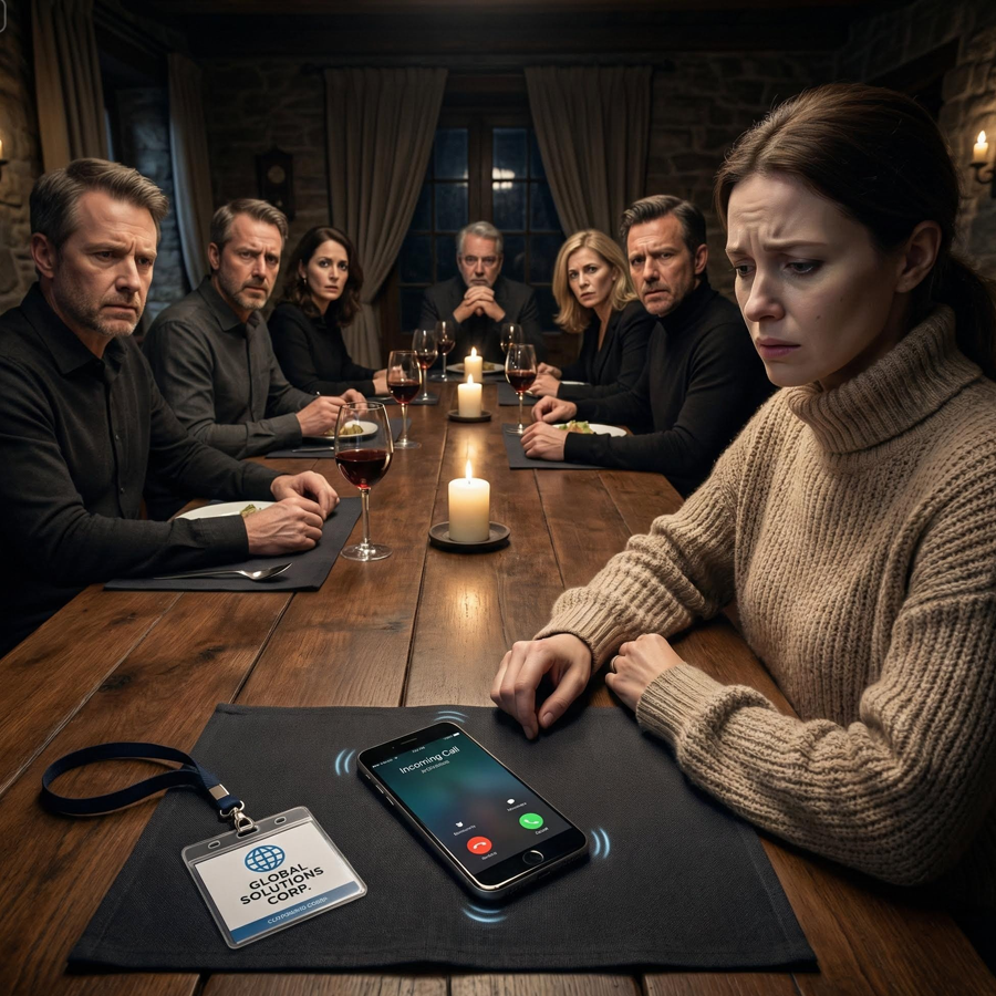 She Mocked Me At The Celebration And Asked Why I Didn’t Have A “Real Job,” But As I Quietly Removed One Small Badge And Smiled, An Unexpected Message Reached Her Phone, Draining The Color From Her Face—Because In That Silent Moment, She Finally Realized The Career That Had Just Ended Was Never Mine At All