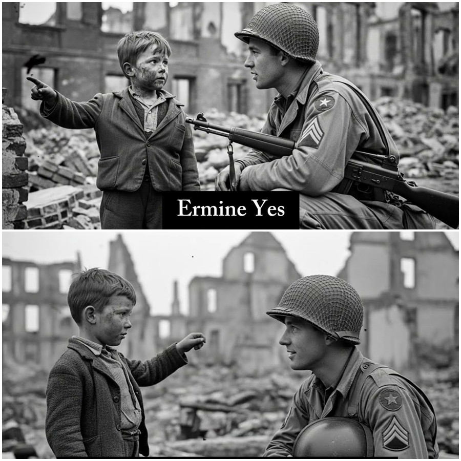“You Need a Family… My Mother Needs a Home”: A Chilling Postwar Moment When a German Child’s Unexpected Words Stopped an Armed American Soldier Cold, Unlocked a Chain of Quiet Decisions, Hidden Promises, and Long-Buried Records That Would Alter Lives Forever and Reveal a Side of Occupation History the World Was Never Meant to Examine This Closely