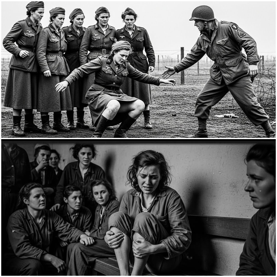 “We Can’t Stand Anymore,” German Female Prisoners Whispered in Desperation, Never Imagining the U.S. Soldiers’ Next Move Would Defy Fear, Shatter Wartime Myths, Transform Exhaustion Into Relief, and Reveal a Hidden Chapter of Humanity Where Compassion Replaced Cruelty, Authority Chose Mercy, and a Single Encounter Changed How Survival, Power, and Honor Were Understood in the Final Shadows of War Forever