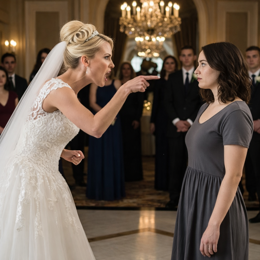 The Bride Laughed at a Quiet Woman Standing Alone at Her Own Wedding, Never Imagining the Truth Behind Her Silence, Until a Hidden Legacy, a Locked Will, a Fortune Built in Secret, and a Shocking Family Connection Were Revealed, Turning a Moment of Cruel Mockery Into a Stunning Power Shift That Left Hundreds of Guests Realizing They Had Misjudged the Most Important Woman in the Room