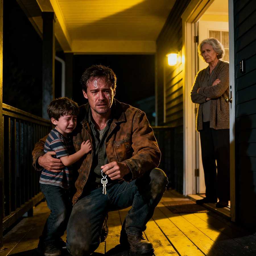 A Father Drove Away After His Son Begged Not to Stay—What He Secretly Witnessed Twenty Minutes Later Inside a Locked Garage, While Someone He Trusted Was Quietly Recording, Triggered a Chain of Events That Froze His Accounts, Exposed a Hidden Power Game, and Turned a Desperate Escape Into a Terrifying Fight for Survival