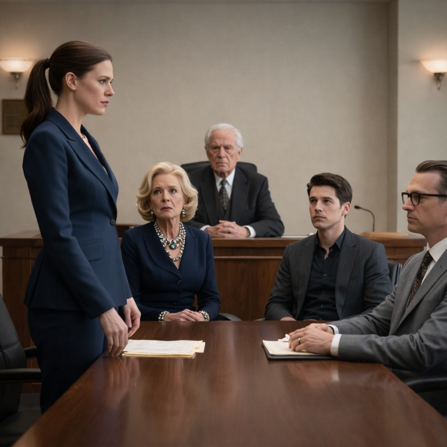 “‘You Get Nothing,’ My Father Declared as the Room Fell Silent—Then the Lawyer Stopped Cold, a Hidden Document Surfaced, a Clock Began Ticking, and What Was Supposed to Be a Simple Reading of a Will Turned Into a Shocking Chain of Secrets, Long-Buried Truths, and a Twist No One in That Courtroom Was Prepared to Face”