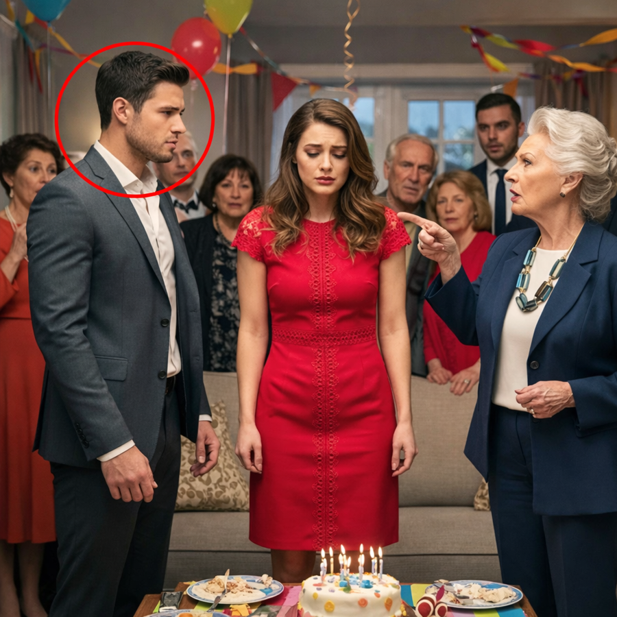 They Turned Her Birthday Celebration Into A Public Humiliation, Laughing And Whispering As She Stood Frozen In The Center Of The Room, Until Her Husband Finally Spoke One Sentence No One Expected, Instantly Silencing The Guests, Reversing The Power In The Room, And Exposing A Truth That Changed How Everyone Saw Her, The Marriage, And The Assumptions They Had So Carelessly Made That Night Forever