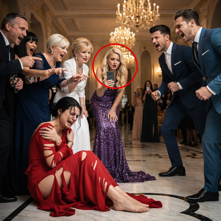 They Forced Her to Undress in Front of Strangers to Break Her Spirit, Laughing as She Stood Frozen in Shame—Until Two Men Stepped Forward, Calm and Unsmiling, Revealing Themselves as Her Billionaire Brothers and Turning a Planned Public Humiliation into a Catastrophic Miscalculation That Ended an Entire Family’s Power in One Stunning Moment