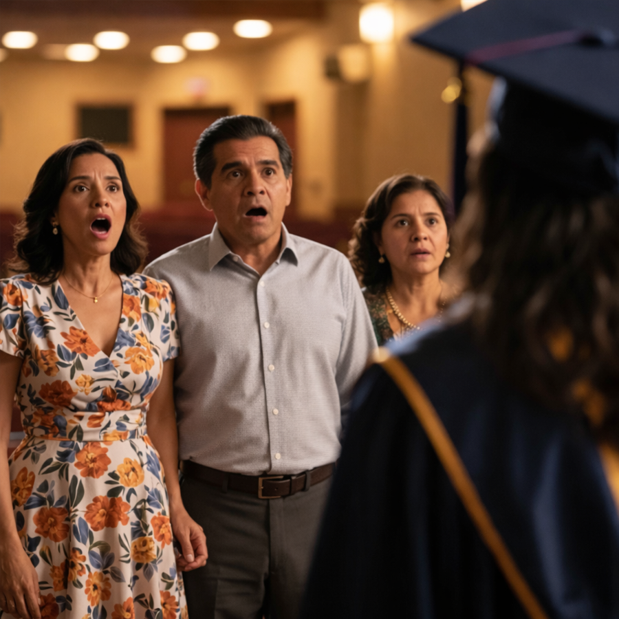 My Parents Always Chose My Twin Over Me, Excusing It as Fairness, Until Graduation Day Exposed Years of Quiet Favoritism, Secret Sacrifices, and a Carefully Hidden Truth That Played Out in Front of Family, Friends, and Faculty, Turning a Celebratory Ceremony Into a Moment of Shock, Silence, and a Reckoning No One Expected or Could Undo That Permanently Redefined Our Relationship and Changed How I Was Finally Seen