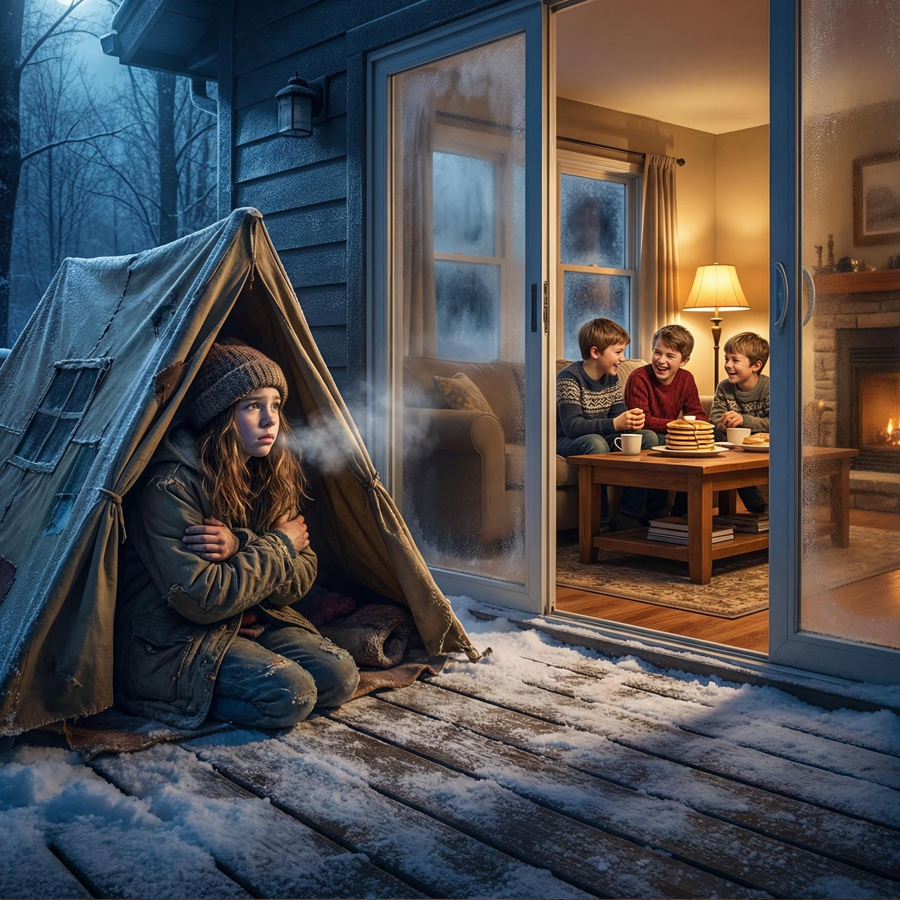 Her In-Laws Claimed There Was No Room, So They Sent An Eight-Year-Old Outside At Minus Thirty-Four, And By Morning A Hospital Report, Hidden Messages, And A Silent Mother’s Choice Turned A Family Weekend Into A Legal Earthquake That Shattered Trust, Exposed Favoritism, Redefined Protection, And Left Everyone Staring At The Cost Of Calling It “Just” A Misunderstanding Too Late On A Frozen Night No One Could Forget Ever