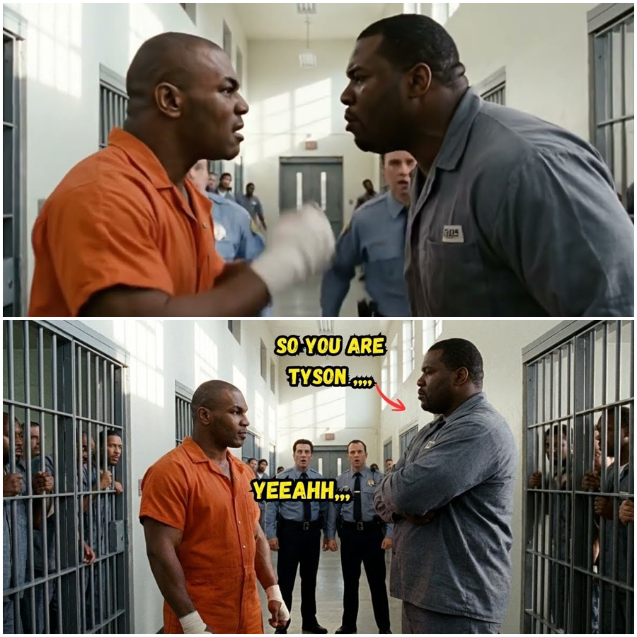 His eyes were cold, calculating, and everyone in that hallway stopped moving to watch what would happen next. “You think you’re special,” the big man said, his voice echoing off the concrete walls.