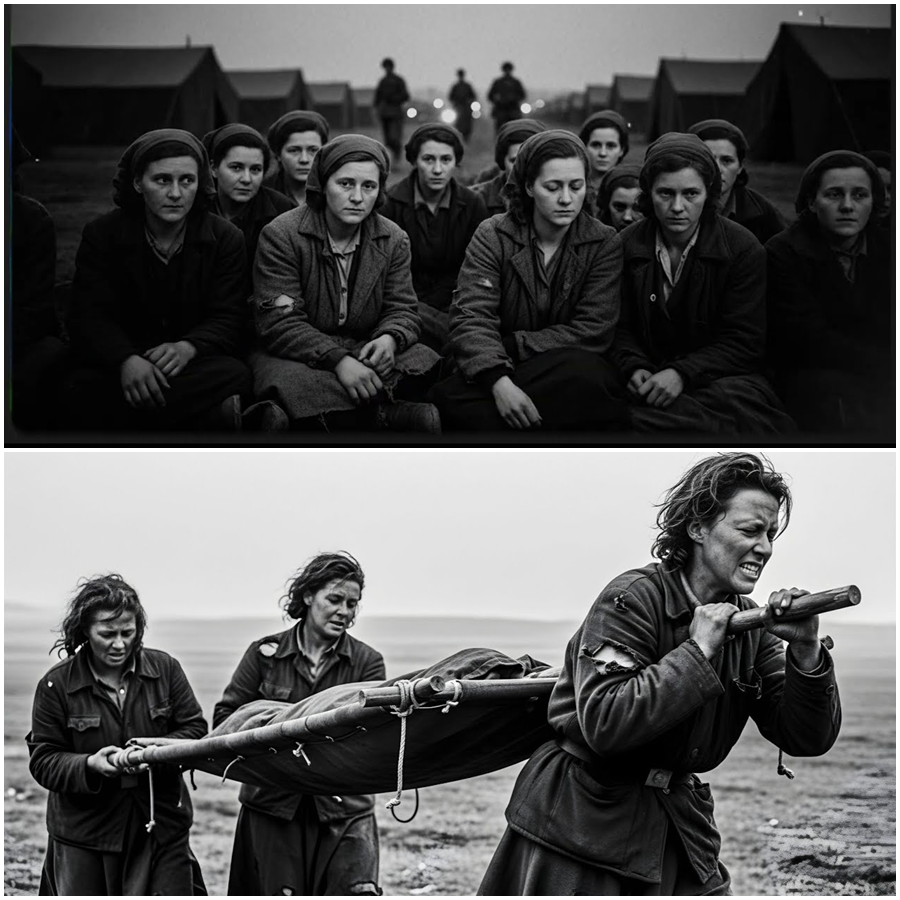 “We Were Ordered to Carry the Dead” — German Female Prisoners Entered a U.S. Army Camp Expecting Fear and Punishment, but What Happened Next Was So Unspoken, So Disturbing, and So Unexpected That It Quietly Altered Their Understanding of Power, Survival, and Humanity, Revealing a Hidden Chapter of War Few Ever Discussed and Even Fewer Truly Understood Until Decades Later