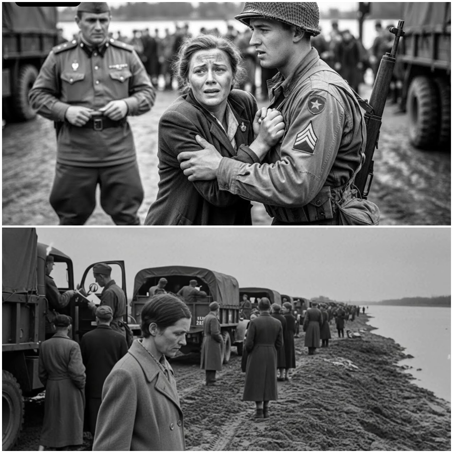 Don’t Let Them Take Me She Cried As One Desperate Clutch Changed Fate A Shocking End-War Escape Where A German Prisoner Clung To An American Soldier While Advancing Forces Closed In Secrets Fear And Mercy Collided In The Final Hours Of Europe Leaving A Mystery Of Trust Survival And A Choice That Still Echoes Across Borders Time And Memory