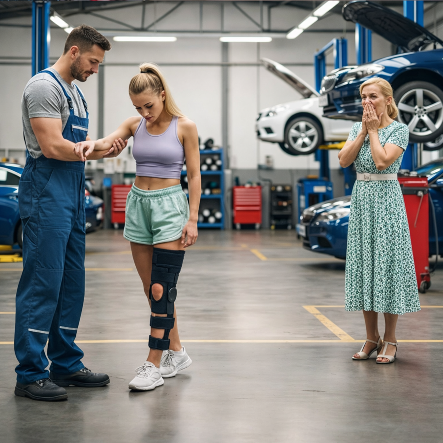 She Couldn’t Walk and Even Billionaire Doctors Had Given Up—Then a Struggling Single Dad Did the Unthinkable, Ignoring Every Rule and Expectation, and What Happened Next Defied Medical Logic, Shattered Assumptions, and Left a Mother Collapsing in Tears as Witnesses Realized Everything They Believed Was Wrong