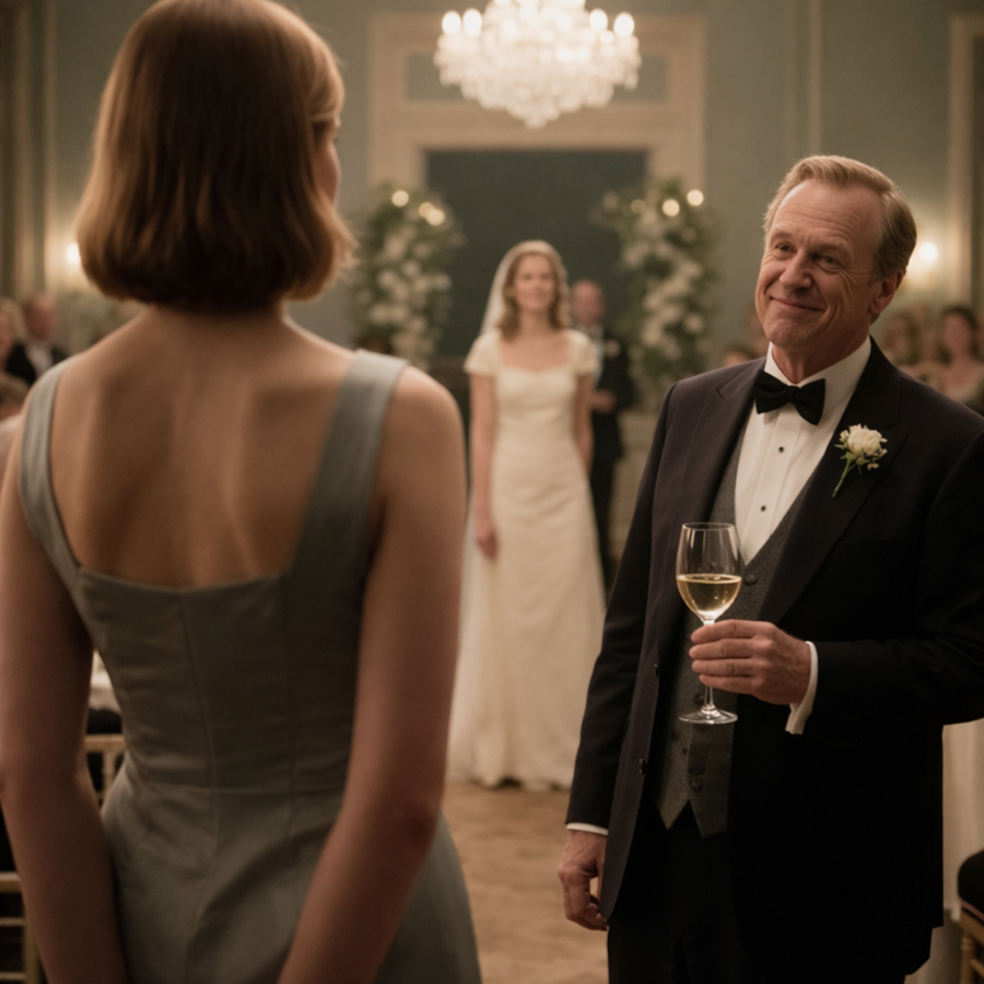 “My Dad Publicly Shamed Me at a Wedding Reception as Guests Watched in Silence—But Just Seconds Later, a Groomsman Stood Tall, Raised His Hand in an Unexpected Salute, Revealed a Truth No One Saw Coming, and Turned a Moment of Humiliation Into a Stunning Reversal That Left the Entire Room Frozen in Shock”