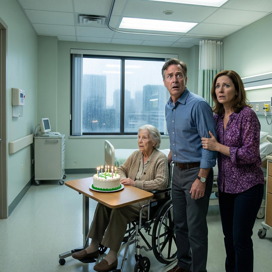 A Birthday Cake, A Gentle Hug, And One Doctor’s Touch Changed Everything At A Quiet Nursing Home, When A Husband’s Sudden Panic Exposed A Hidden Danger No One Expected, Forced An Urgent Escape, And Turned A Seventy-Fifth Birthday Into A Terrifying Awakening About Trust, Neglect, Silence, And The Warning Signs Families Rarely Notice Until It Is Almost Too Late