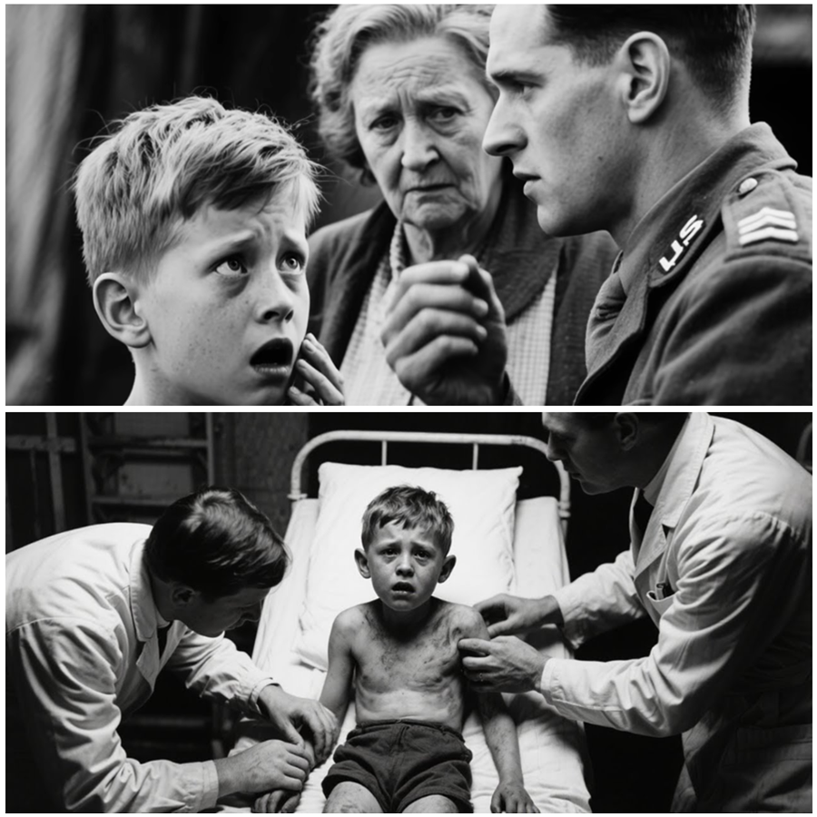 American Medics Found a Five-Year-Old German Boy Weighing Only Thirty-Two Pounds—But What They Uncovered About Where He Came From, How He Survived, and the Secret That Emerged as They Tried to Save Him Left Hardened Professionals Silent, Shattered Assumptions About War’s End, and Revealed a Forgotten Civilian Story Hidden in Plain Sight