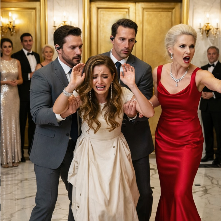 She Was Mocked, Dismissed, and Told to Wait Outside Like She Didn’t Matter — What No One Expected Was That Her Quiet, Unassuming Brother Would Walk In Minutes Later, Reveal His Billionaire Status, Expose the Hidden Power Structure of the Entire Event, and Turn a Moment of Cruelty Into a Stunning Public Reckoning