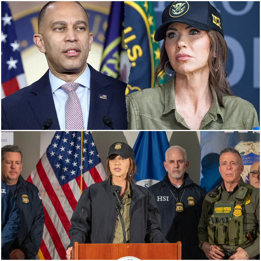 The Minneapolis Fallout: Why Hakeem Jeffries’ Scathing “Unqualified” Verdict on Kristi Noem Just Ignited a Federal Firestorm and a Crisis of Confidence for ICE