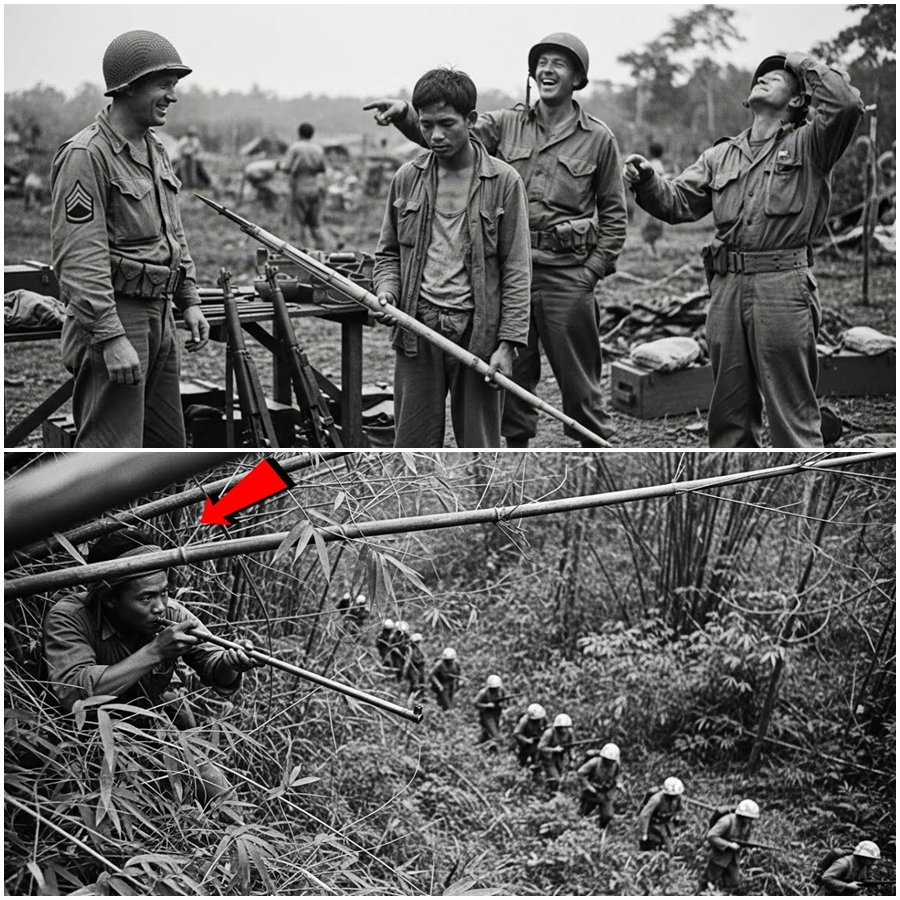 Clutched in his calloused hands was a five-foot section of bamboo, hollowed and fire hardened, loaded with a dart tipped in the concentrated sap of the Leipang Calabau tree, a poison his grandmother had taught him to recognize