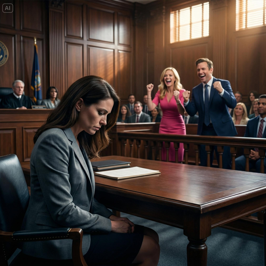 They Mocked the Ex-Wife Openly in Court, Smiled at Her Silence, and Treated Her Like a Defeated Nobody—Completely Unaware She Was a Hidden Billionaire, Until One Calm Reveal, One Legal Statement, and One Irrefutable Truth Shocked the Judge, Froze the Room, Crushed Their Confidence, and Turned a Humiliating Trial Into a Stunning Reversal No One Could Have Predicted