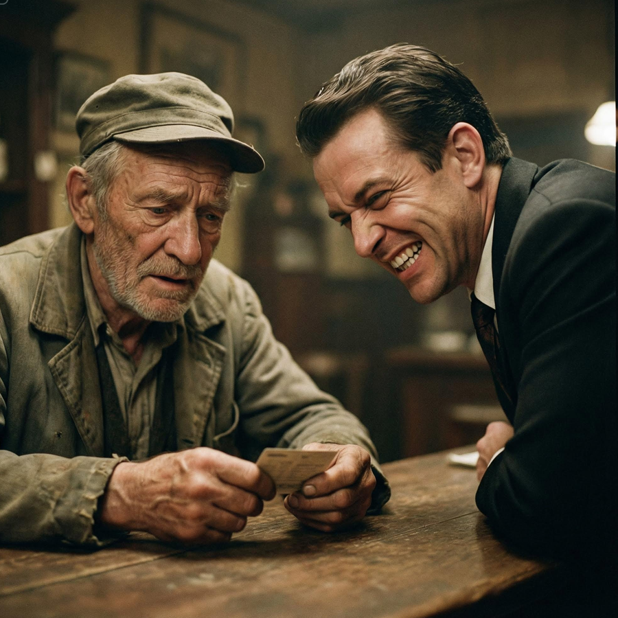 He Calmly Asked To Withdraw One Million Dollars, The Banker Smiled And Mocked Him In Front Of Everyone, But Within Seconds A Silent Call, A Sudden Shift In Authority, And A Locked Expression Revealed A Truth That Stunned The Entire Branch, Turned Laughter Into Fear, And Exposed How Quickly Power Changes When Assumptions Collapse Inside A Place Built On Numbers, Trust, And Appearances