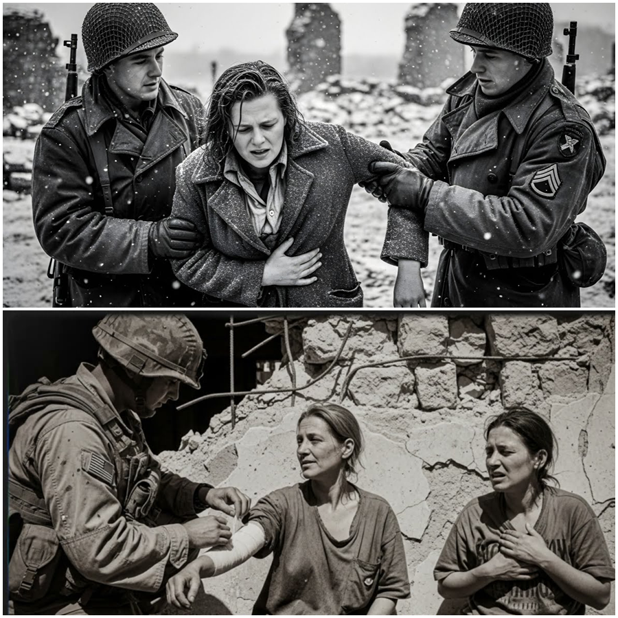 They Whispered “Please Don’t Touch—It Hurts” Behind Barbed Wire, But What German Female Prisoners of War Encountered in U.S. Custody Was Not What Anyone Expected, Exposing a Shocking Clash of Cultures, Medicine, Authority, Fear, and a Hidden Wartime Reality That History Rarely Explains in Full