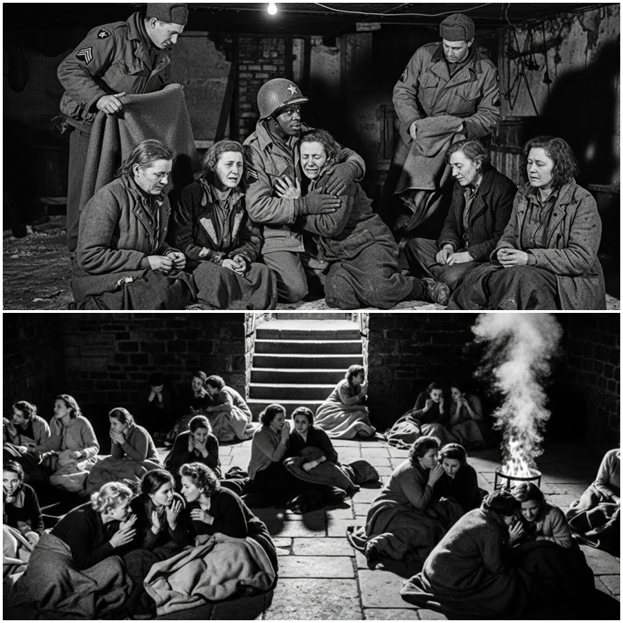 Locked in Ice and Darkness: The Shocking Discovery of German Women POWs Trapped in a Freezing Basement, the Desperate Night They Survived by Hugging Each Other for Warmth, and the Unforgettable Moment U.S. Soldiers Opened the Door and Realized the War Had Hidden a Silent Human Tragedy No One Had Ever Reported