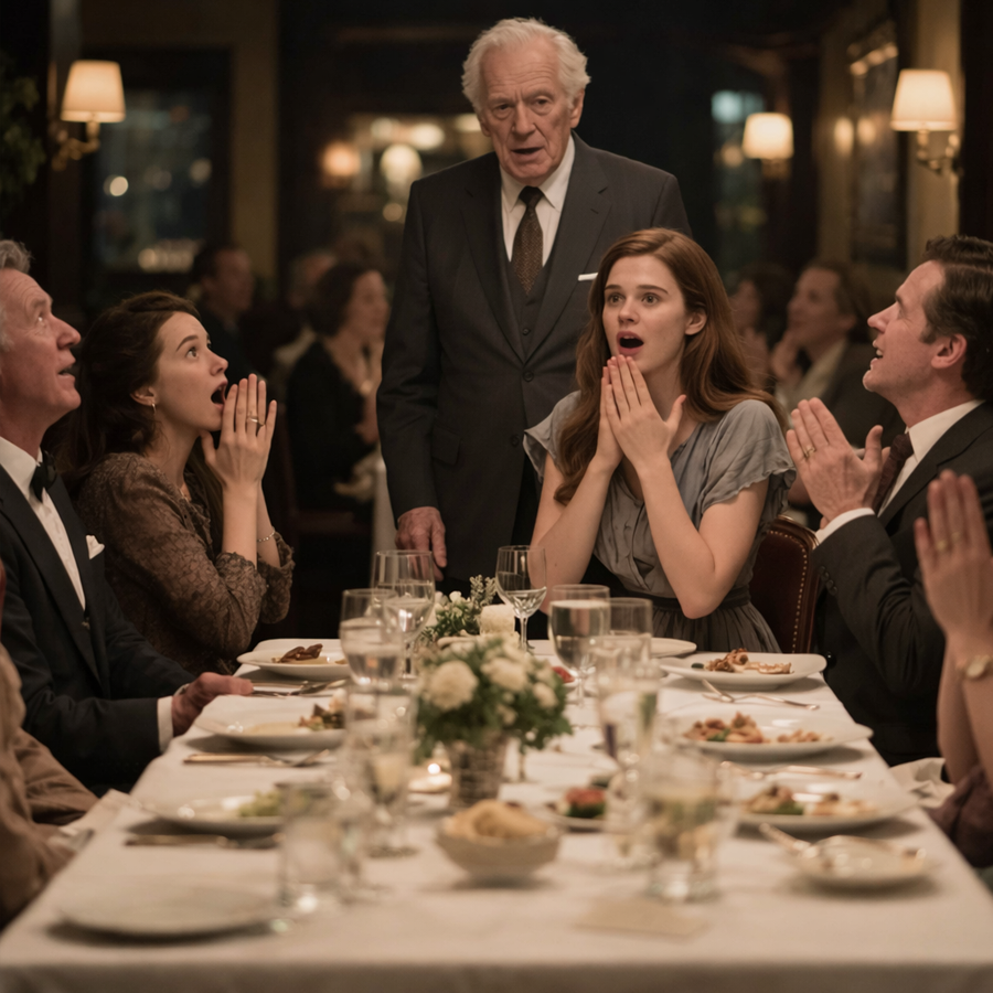 They Mocked Me for Arriving Late to a Family Gathering, Laughing as If I Had Simply Been Careless — But When My Fiancé’s Father Finally Spoke Up, Revealed What Had Actually Happened Before I Walked In, and Corrected the Story Everyone Thought They Knew, the Room Fell Silent, Smiles Faded, and an Uncomfortable Truth Changed How They Looked at Me Forever