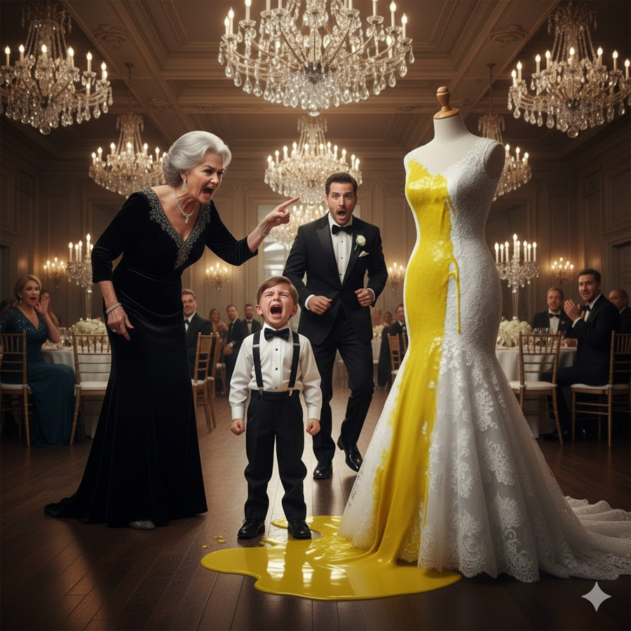 The music at my brother’s wedding stopped abruptly.