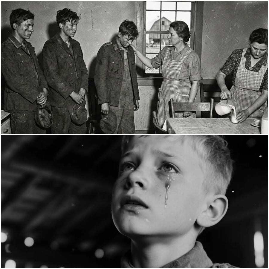 German Child Fighters Wept for Mothers as War Ended, Then American Farm Wives Made a Secret Choice That Changed Lives Forever, A Hidden Postwar Story of Fear, Compassion, Midnight Letters, Unlikely Homes, Silent Promises, and a Shocking Emotional Bond History Barely Dared to Record While the World Looked Away, Rewriting Family Meaning, Redefining Mercy, Trust, and Childhood, Across Borders, Fields, Barns, Seasons, and a Nation’s Conscience Forevermore Unforgotten