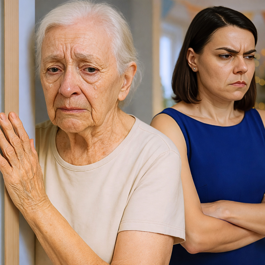 “She Embarrasses Us,” the Daughter Whispered While Hiding Her Own Mother From Visitors — What Began as Quiet Shame Inside a Perfect Home Slowly Unraveled Into a Stunning Revelation That Exposed Family Secrets, Reversed Public Judgment, and Delivered an Emotional Turn So Unexpected It Left Relatives, Neighbors, and Everyone Who Learned the Truth Completely Shocked