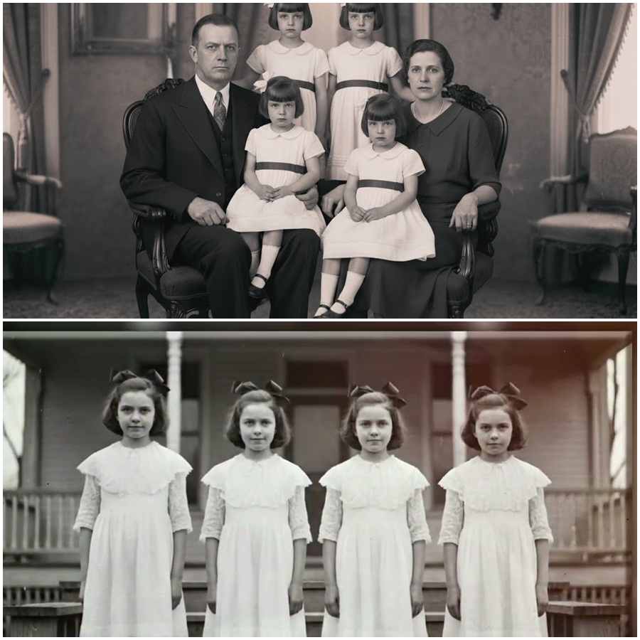 They were born on the same day at the same moment, sharing every fragment of DNA.