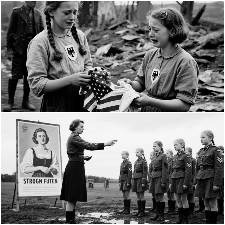German Girls Were Trained to Erase Who They Were During the War—Then American Soldiers Did the Unthinkable by Handing Them Dresses, Triggering an Emotional Reckoning, a Hidden Childhood Trauma, and a Stunning Cultural Shock That Revealed How Fear, Survival, and Identity Collided When the Fighting Finally Stopped and a Forgotten Generation Faced Freedom for the First Time