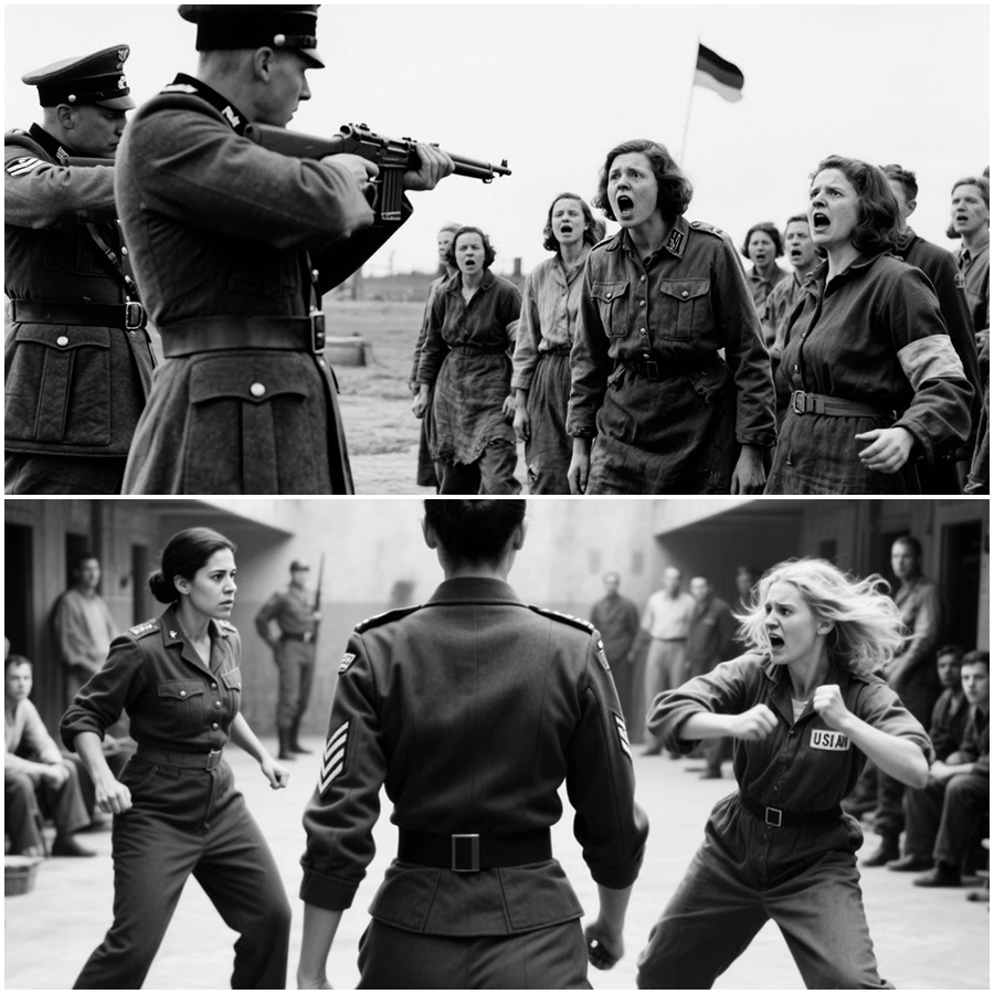 German Women POWs Stared in Shock as Armed American Female Guards Took Control of the Camp, Triggering a Silent Crisis of Belief, a Cultural Collision No One Expected, and a Chain of Events That Challenged Everything They Had Been Taught About Power, Gender, and Authority When the War’s Outcome Was Already Decided but Its Psychological Battles Were Only Beginning