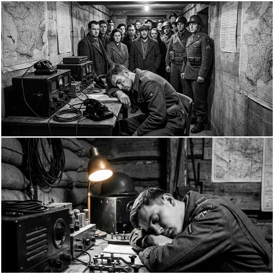 He Was Only Eighteen and Fell Asleep at His Radio Post During Wartime, Expecting Punishment or Worse, But the Sound Everyone Mocked as a Mistake Triggered a Chain Reaction No One Saw Coming, Turning One Embarrassing Moment Into a Life-Saving Twist That Quietly Protected Hundreds and Rewrote the Meaning of Duty, Luck, and Survival Forever