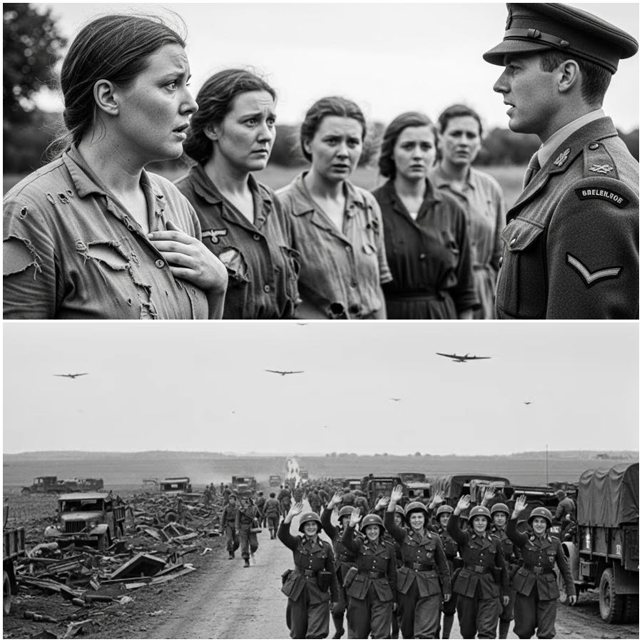 “‘She’s Not a Prisoner to Me,’ a British Guard Said Without Raising His Voice—And What Happened Next Left German Women POWs Frozen in Silence, Challenged Everything They Feared About Captivity, and Sparked a Chain of Quiet Decisions That Turned One Unexpected Sentence Into a Shocking Display of Humanity Few Ever Dared to Expect Behind Barbed Wire”